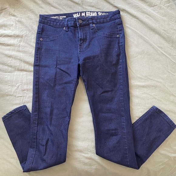 volcom blue jeans size 5 - Picture 5 of 9